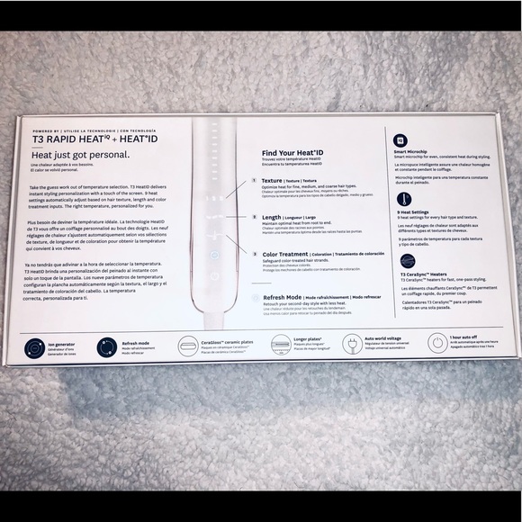 T3 Micro Lucea Heat ID Flat Iron - Picture 2 of 8